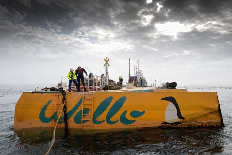 New wave energy converter “Penguin” reached outstanding results