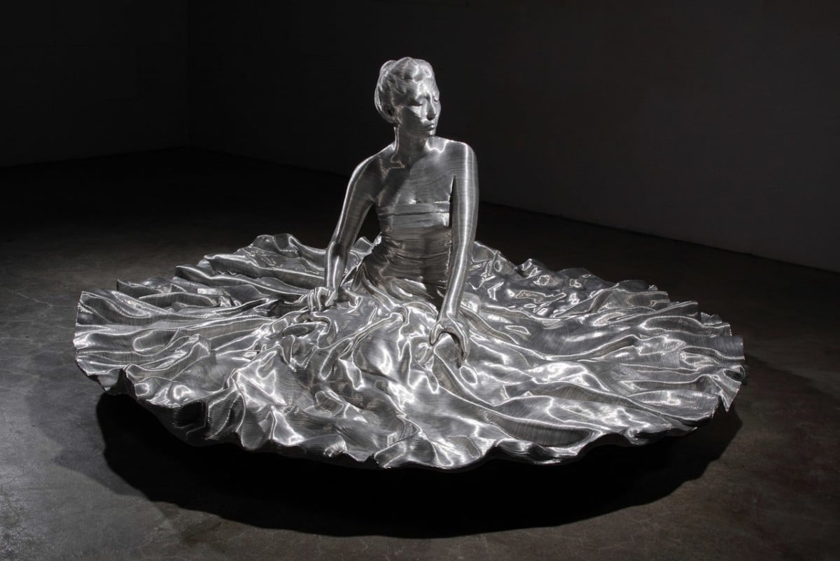 Скульптура из алюминия