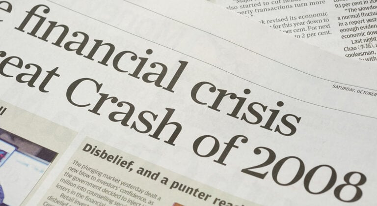 الأزمة المالية لعام 2008: الأسباب والعواقب
