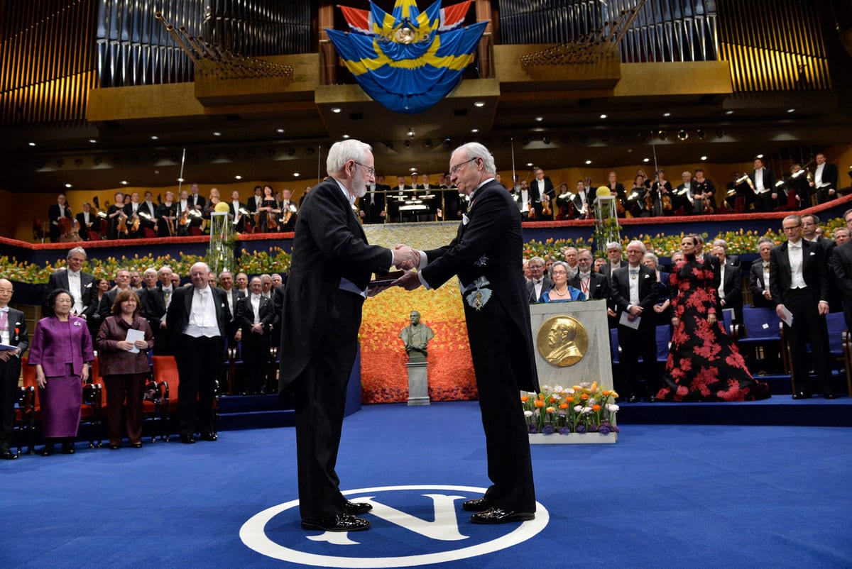 Церемония вручения Нобелевской премии