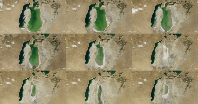 Disappearance of the Aral Sea