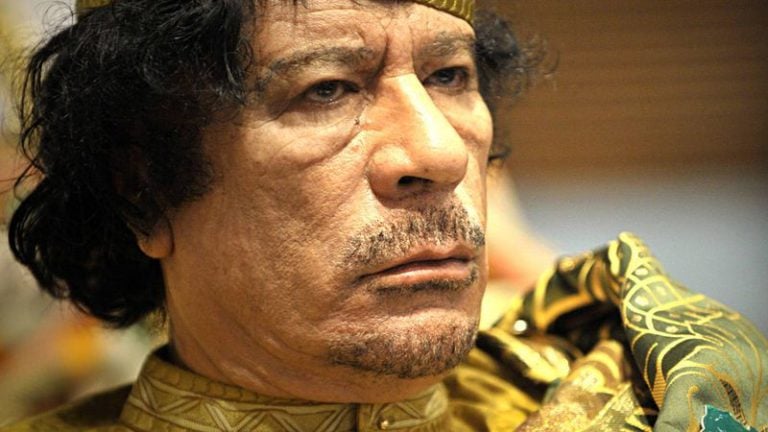 Muammar Kaddafi — król królów