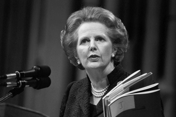 Margaret Thatcher é uma dama de ferro para sempre!