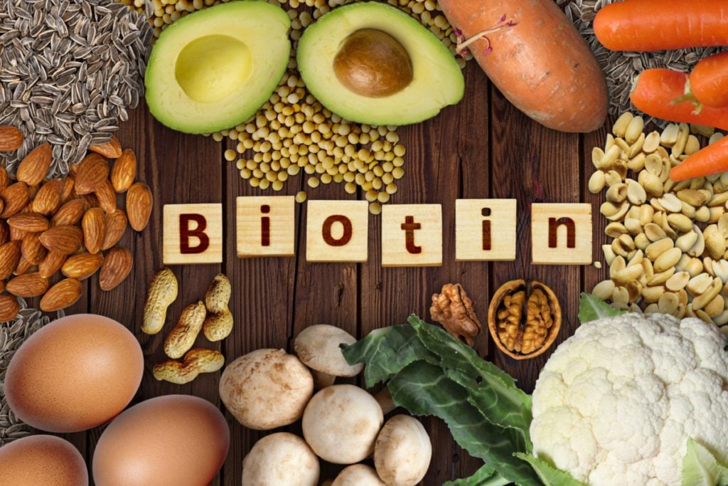 A biotina é uma vitamina B solúvel em água