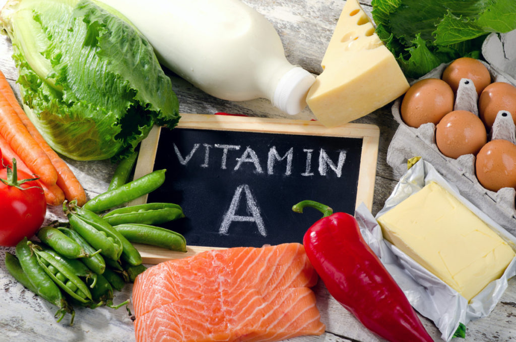 Vitamin A is an important component of many processes in the human body