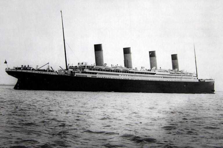 Titanic – um transatlântico lendário com um destino trágico