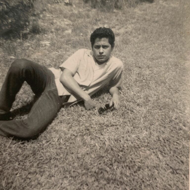 Mario Molina in his youth