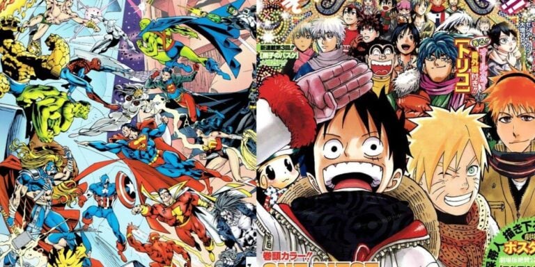 Manga VS Comics