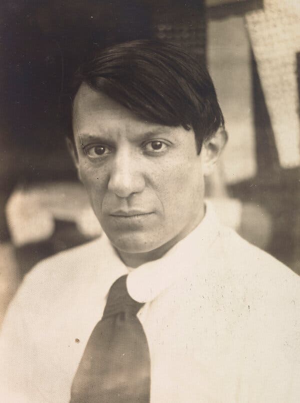 Pablo Picasso in his youth